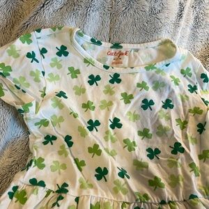 Shamrock St. Patrick’s Day girls dress
